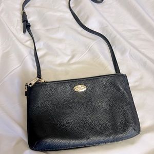 Coach Navy Blue shoulder/cross body purse